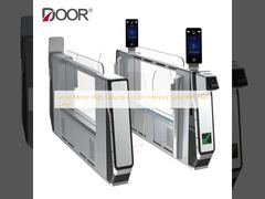 Сервоприводные ворота аэропорта повышенной безопасности с блокировкой и двумя створками